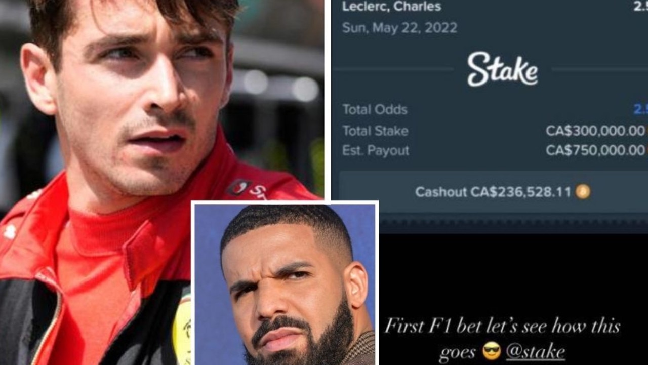 Drake Loses Over $230,000 Betting on the Formula 1 Spanish Grand Prix