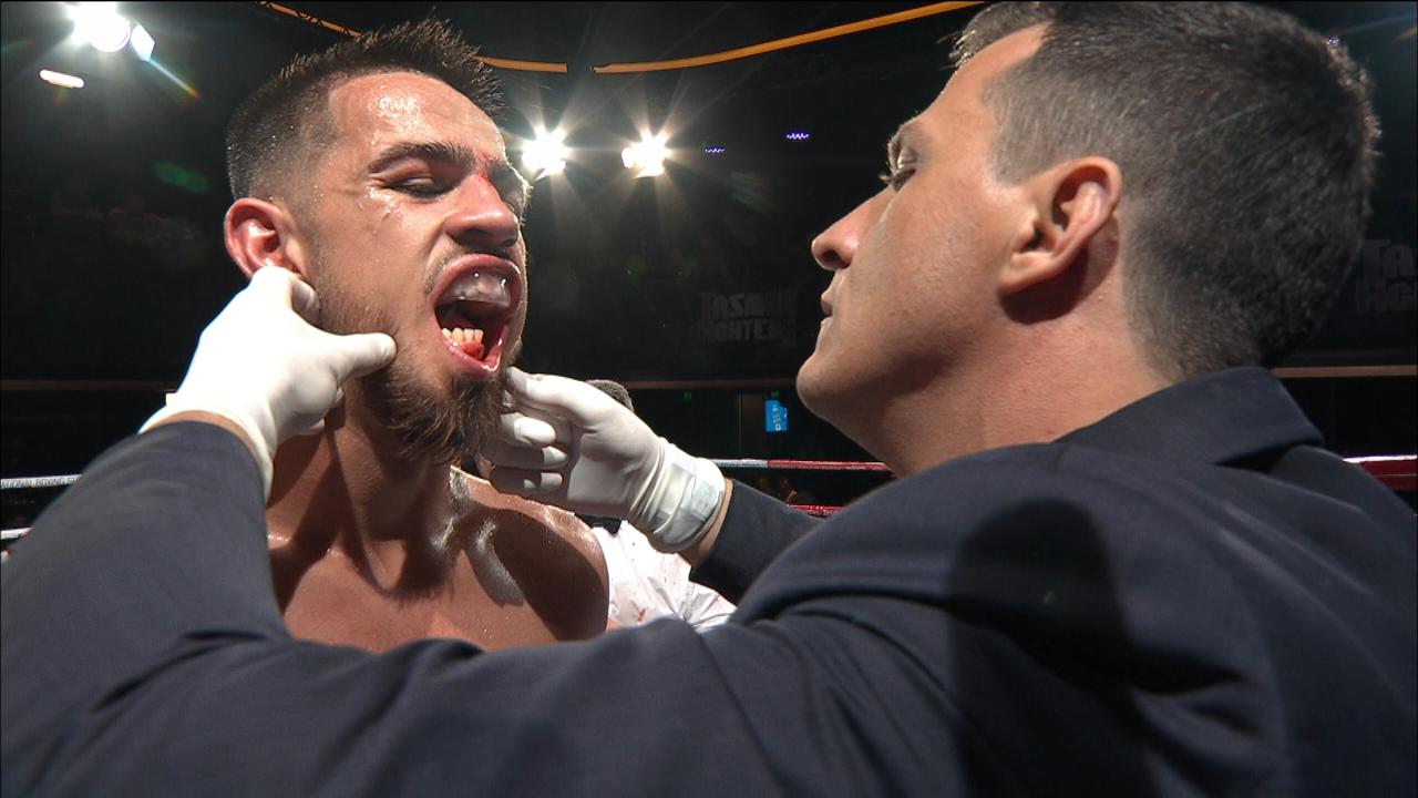 Benjamin Hussain shocked commentators and fans when he fought through a broken jaw.