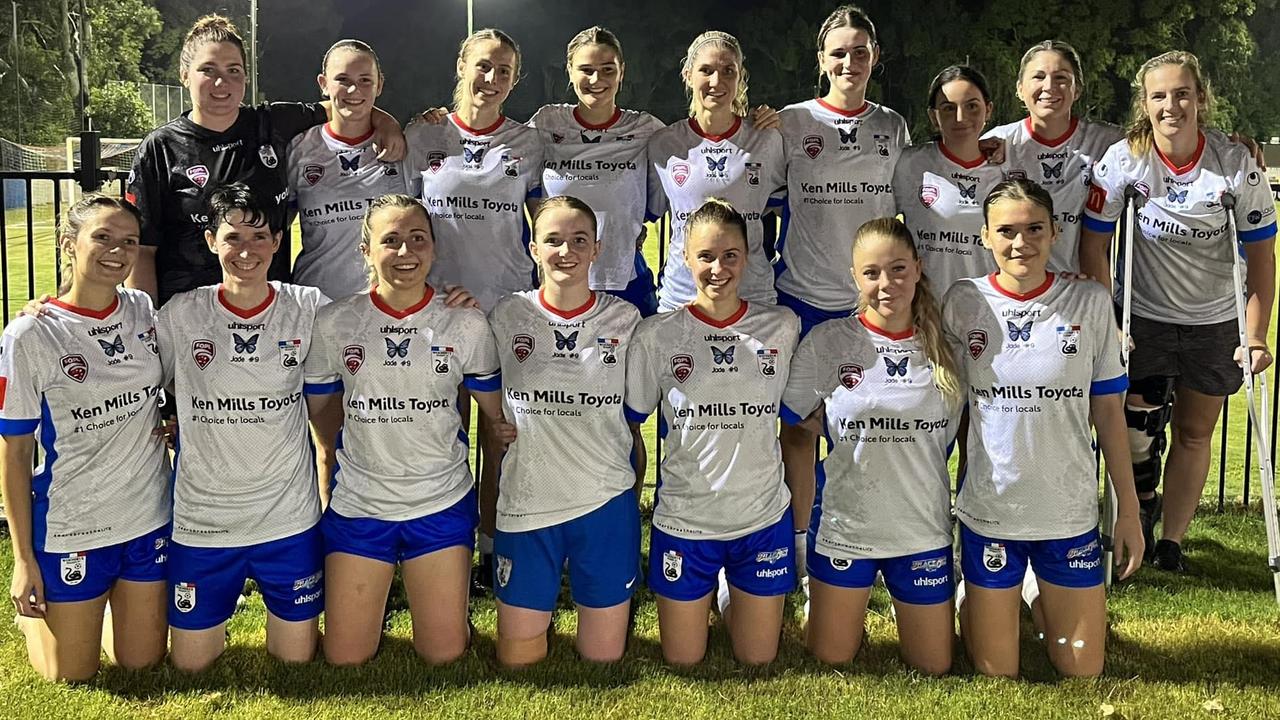 Woombye Snakes 2023 FQPL3 women's team.