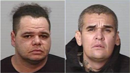 Carl Lawrence (left) and Luke Donald Murray. Picture: NSW Police