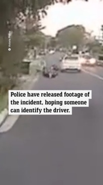 Shocking video shows deliberate hit and run on cyclist