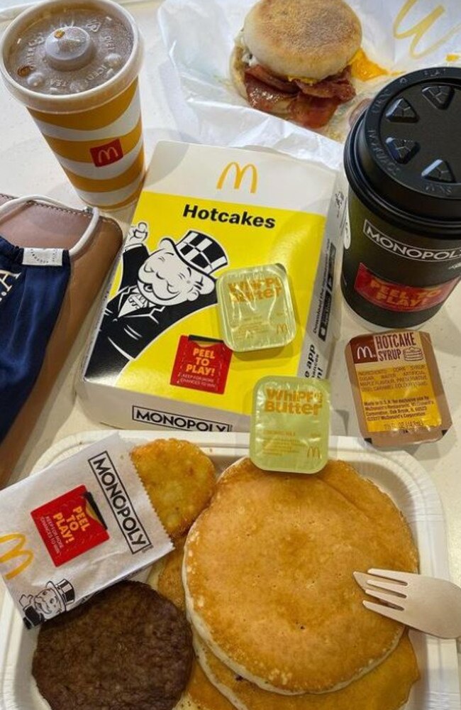 McDonald's Monopoly Game is back. Picture: Instagram