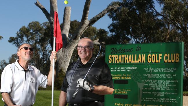 Strathallan Golf Club has gathered more than 4700 signatures protesting La Trobe University’s decision not to renew the club’s lease.  Picture: Stuart Milligan