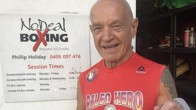 73-year-old Denis Cherry is still fighting fit.