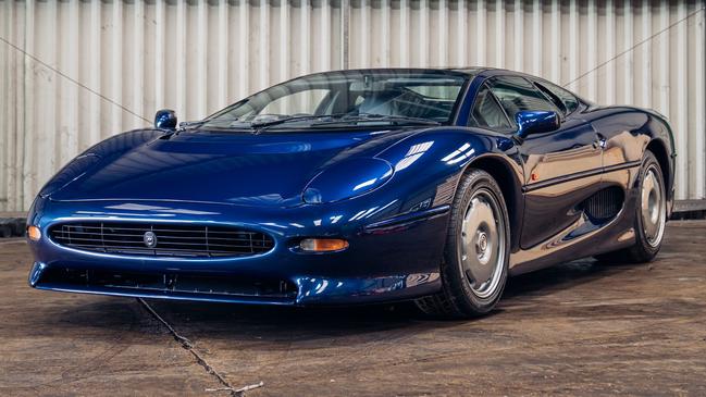 The 1993 Jaguar XJ220 to go under the hammer at Sotheby’s.