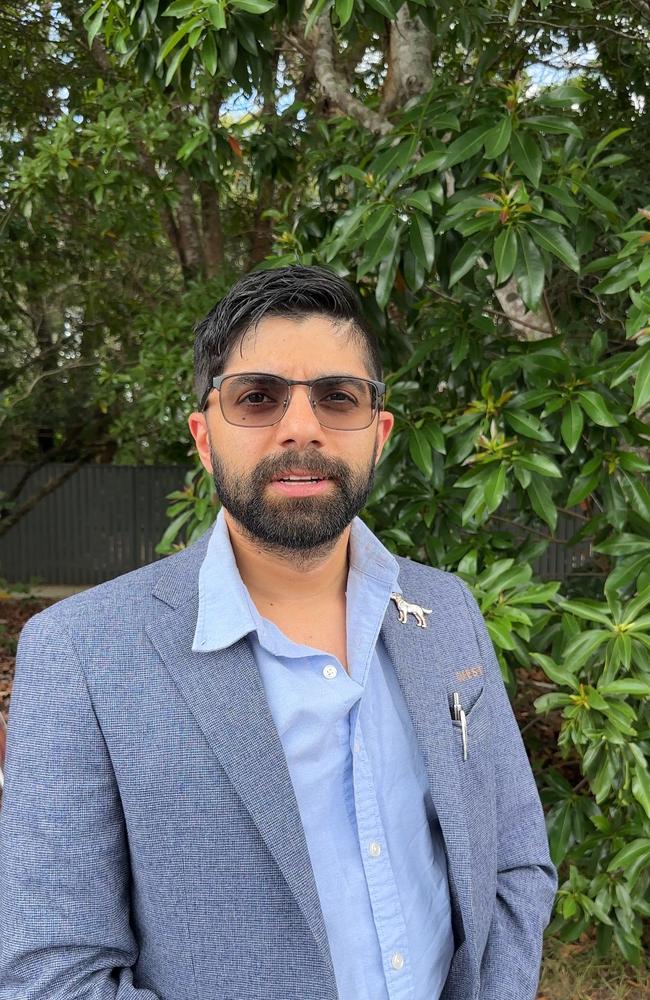 Quest Hotels rooms division manager Kieren Verma at the Elanora Community Centre on Thursday. Picture: Mohammad Alfares