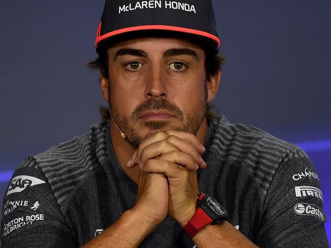 Fernando Alonso was the F1’s grumpy old man in 2017.