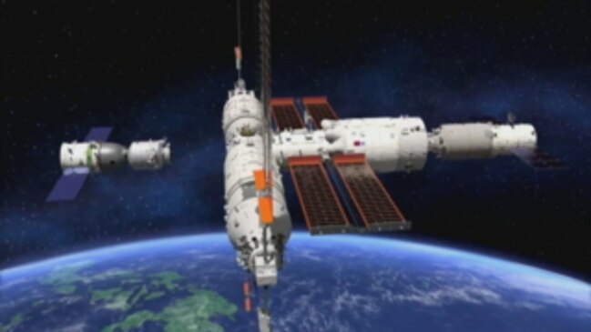 China Launches Three Astronauts To Tiangong Space Station | Daily Telegraph