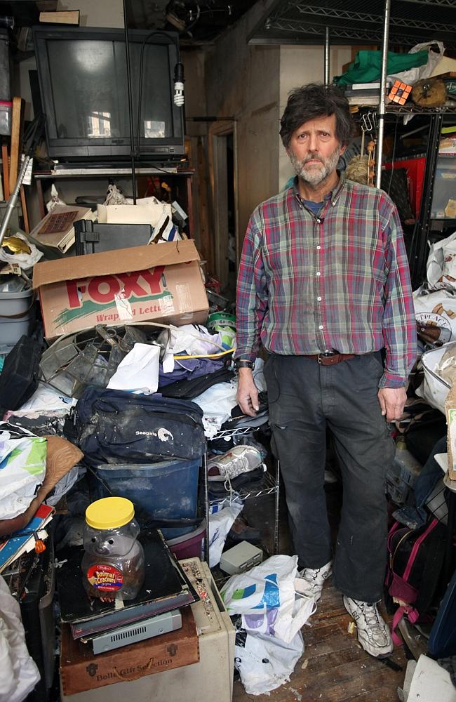 New York hoarder Kevin McCrary is trapped in 30year rubbish tip