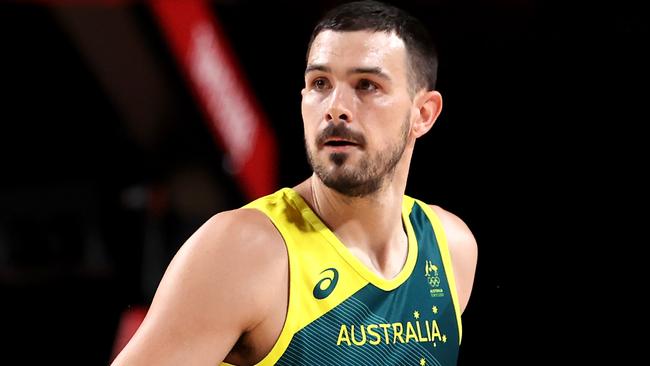 Chris Goulding played an important role off the bench for the Boomers as the Aussies claimed an historic bronze medal at the Tokyo Olympics. Photo: Getty Images.