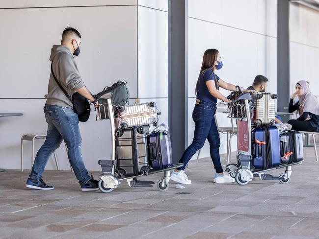 The NB. 1.8.1 variant is behind large surges in cases in China, Hong Kong and Taiwan. Picture: NewsWire / Monique Harmer