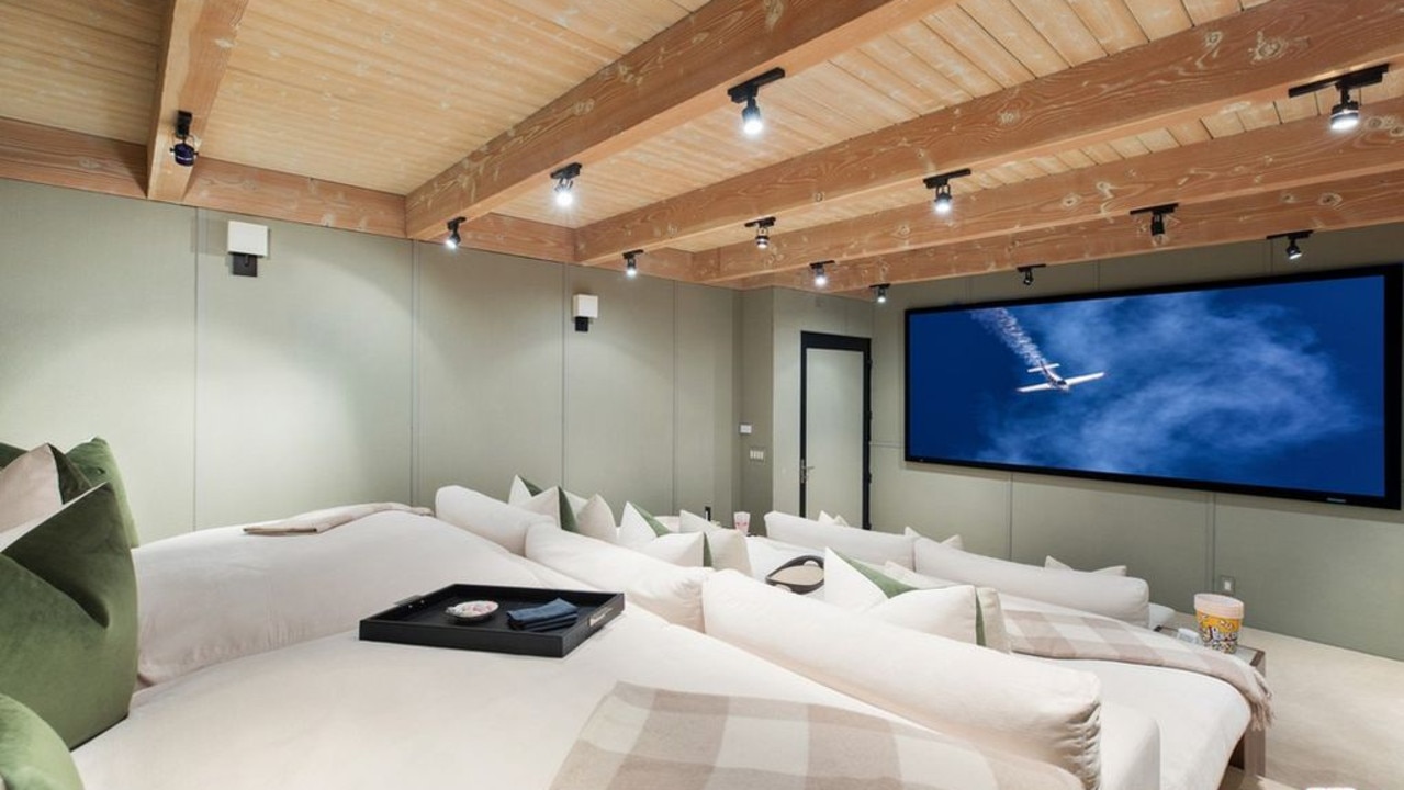 And a luxe home theatre area. Picture: Realtor