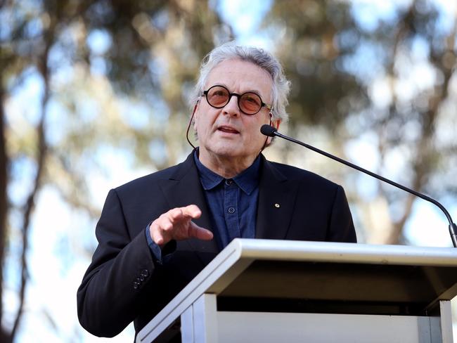 Director George Miller pictured at the announcement of the movement of 2017 Tropfest to its new location at Parramatta Park / Picture: Richard Dobson