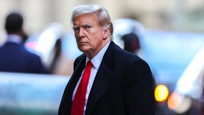 As per the go-public deal, Trump and other major shareholders are unable to sell shares in the company for six months. Picture: Charly Triballeau/AFP