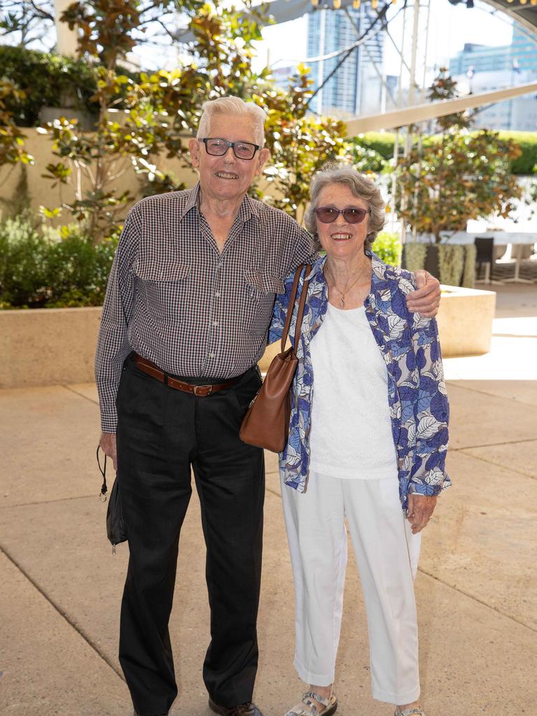 Bob and Flo Wadley at QSO's Music on Sundays at QPAC's Concert Hall. Socials: Damien Anthony Rossi Pictures: Pete Wallis