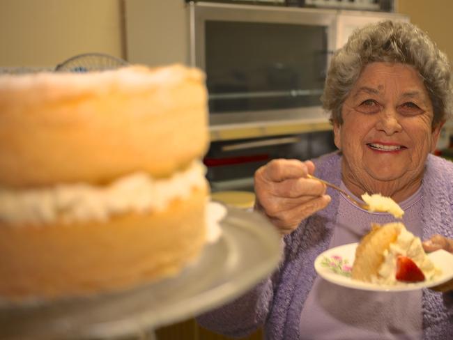 Great baker... Pam Simmonds raises money for charities in Uralla, NSW. Photo: Marlon Dalton