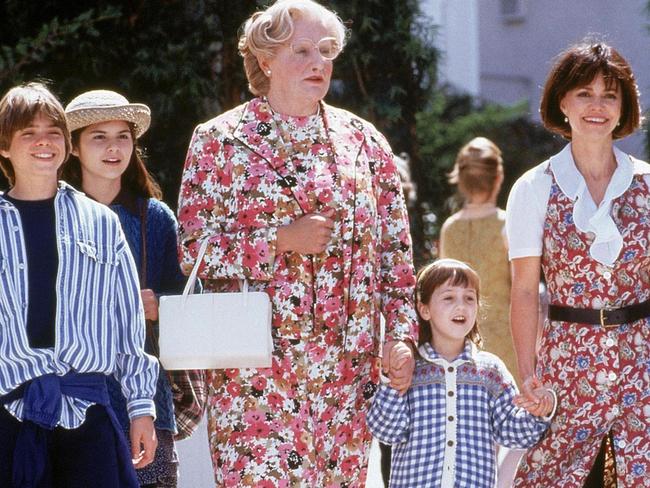 Mrs Doubtfire in action.