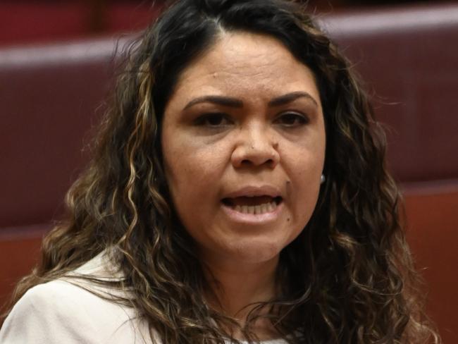 CANBERRA, AUSTRALIA - DECEMBER 1: Senator Jacinta Nampijinpa Price in the senate at Parliament House in Canberra. Picture: NCA NewsWire / Martin Ollman