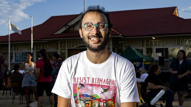 Greens Brisbane mayoral candidate Jonathan Sriranganathan. Picture: Richard Walker