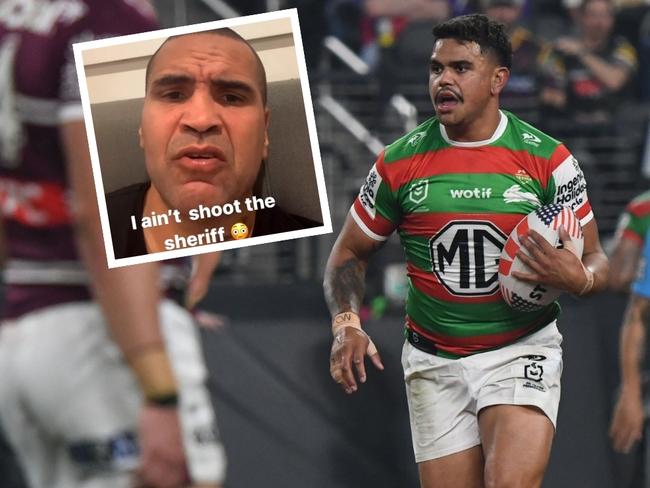 Anthony Mundine had a public feud with Latrell Mitchell.