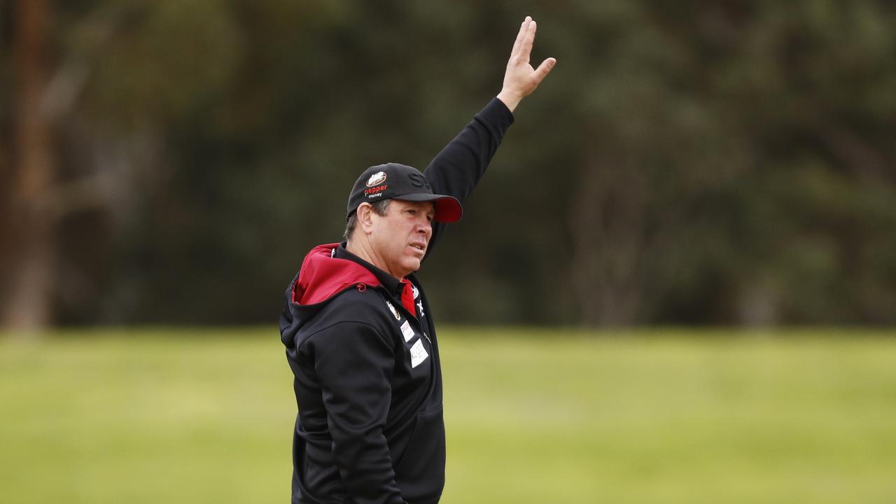 Newly appointed Saints interim coach Brett Ratten hasn’t ruled out a return to Carlton.
