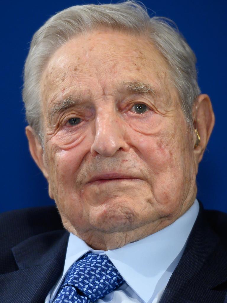 Soros is a 92-year-old billionaire. Picture: Fabrice Coffrini / AFP.