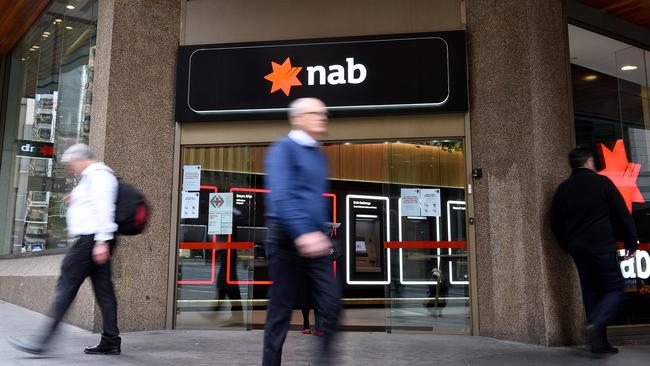 It’s the second time NAB has raised its four-year fixed rate in less than two months. Picture: Bianca De Marchi