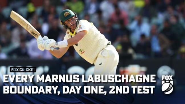 Every boundary from Labuschagne 100