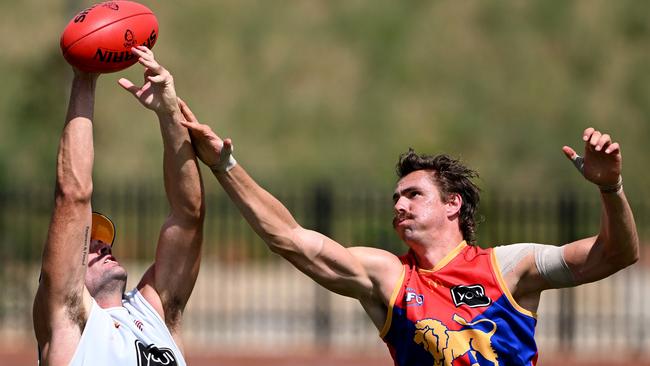 Brisbane are tipped to contend again with Jack Gunston to aid Joe Daniher and co in the Lions forward line. Picture: Getty Images