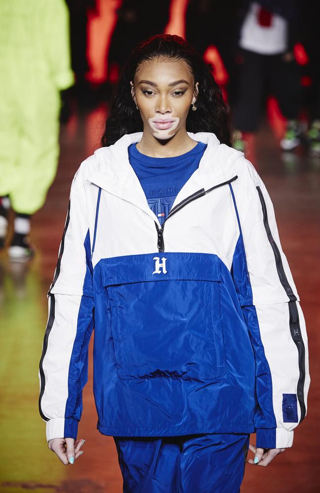 ‘H’ for Harlow? Winnie Harlow. Picture: Getty Images for Tommy Hilfiger