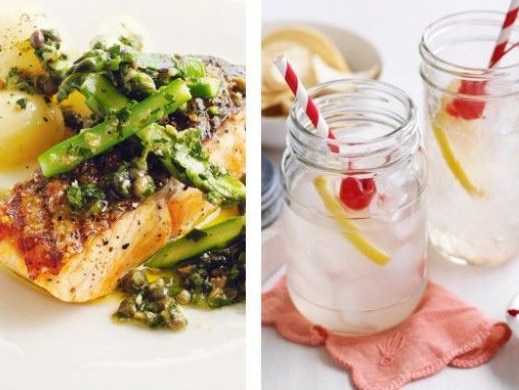 Impress with salmon and a Tom Collins.