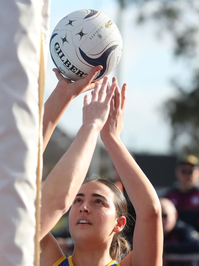 Belmont goal shooter Angelique Ross scored more than 800 goals in 2024. Picture: Mark Wilson