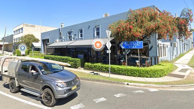 The Seven Miles Coffee Roasters plant and cafe at the corner of Rosebery St and Kenneth Rd, Manly Vale, is the site of the proposed McDonald’s outlet.