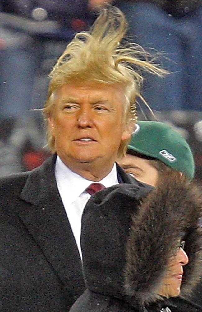 Donald Trumps Bad Hair Days The Advertiser