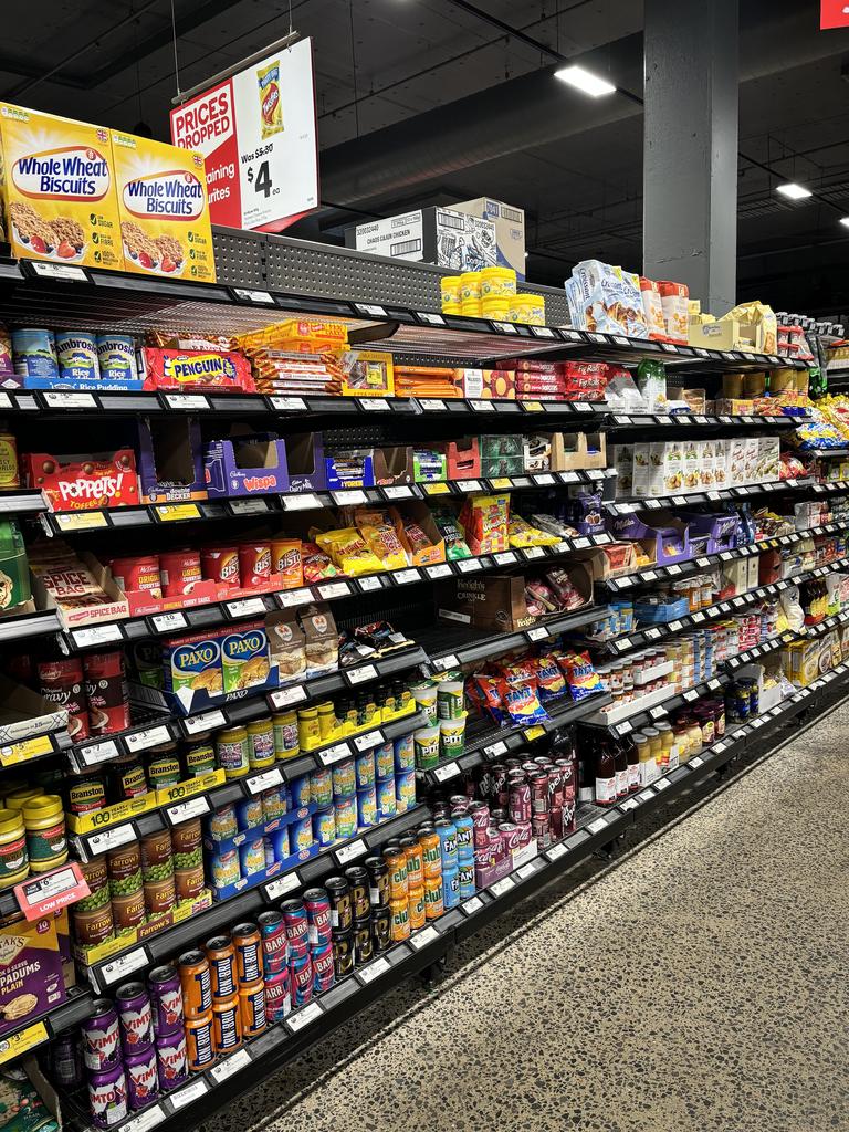 The supermarket said it comes after an increase in ‘demand’ for international foods in Australia. Picture: news.com.au