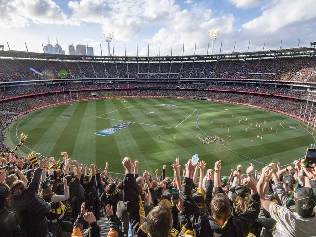 The 2017 AFL grand final at the MCG. Picture: Jason Edwards