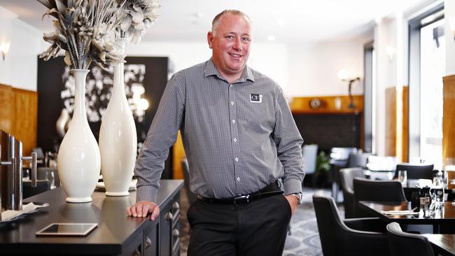 Hospitality mogul Jye Segboer owns the CH Boutique Hotel and its Deco Bar. Picture: Sam Ruttyn