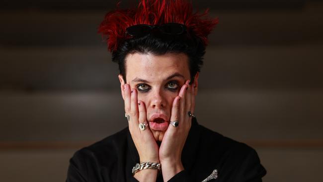 Yungblud says this album is much more personal for him. Picture: Justin Lloyd.