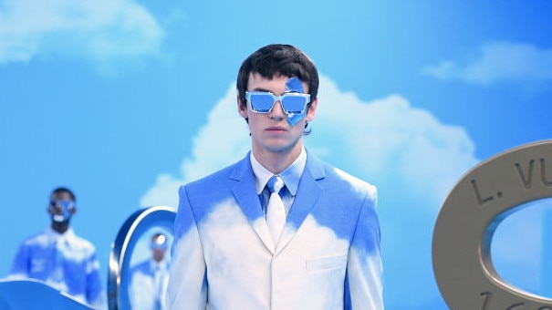 PARIS, FRANCE - JANUARY 16: A model walks the runway during the Louis Vuitton Menswear Fall/Winter 2020-2021 show as part of Paris Fashion Week on January 16, 2020 in Paris, France. (Photo by Pascal Le Segretain/Getty Images)