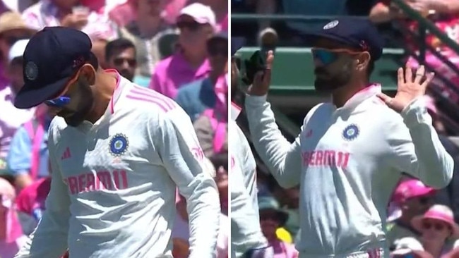 Virat Kohli's sandpaper gesture divides