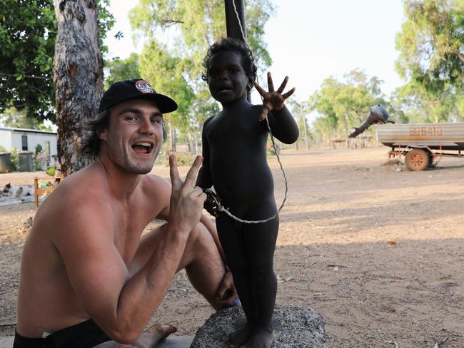 Even this country boy found the area remote. Supplied: Angus Crichton