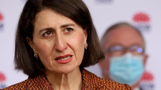 NSW Premier Gladys Berejiklian announced 24 new cases on Thursday. Picture: NCA NewsWire / Damian Shaw