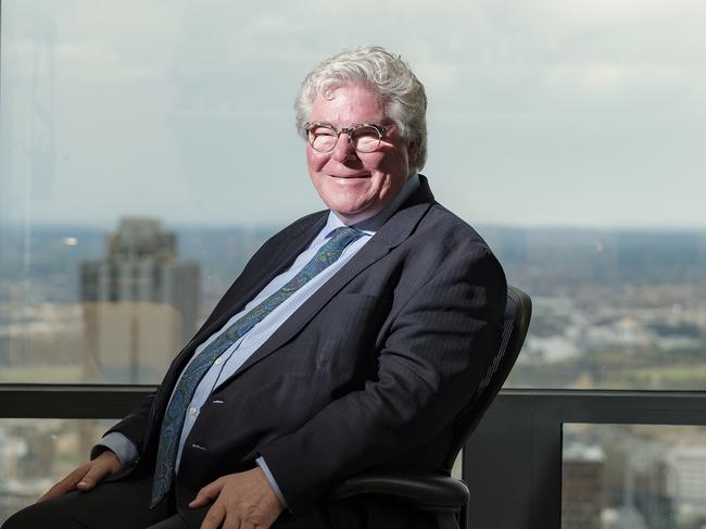 Profile photo  of investment banker David Williams of Kidder Williams at his office in Melbourne on Friday 2 November 2018.Photo Luis Enrique Ascui