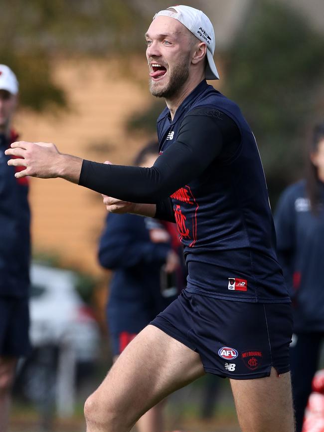 Max Gawn. Picture: Mark Dadswell