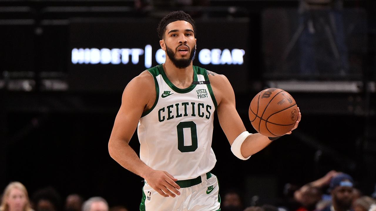 Jayson Tatum – son of Justin – is one of the highest-profile players in the NBA. Picture: Getty