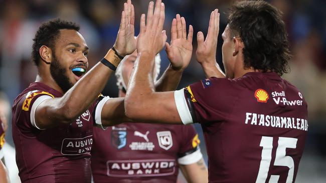 Hamiso Tabuai-Fidow made a big impression in his Origin debut last year.