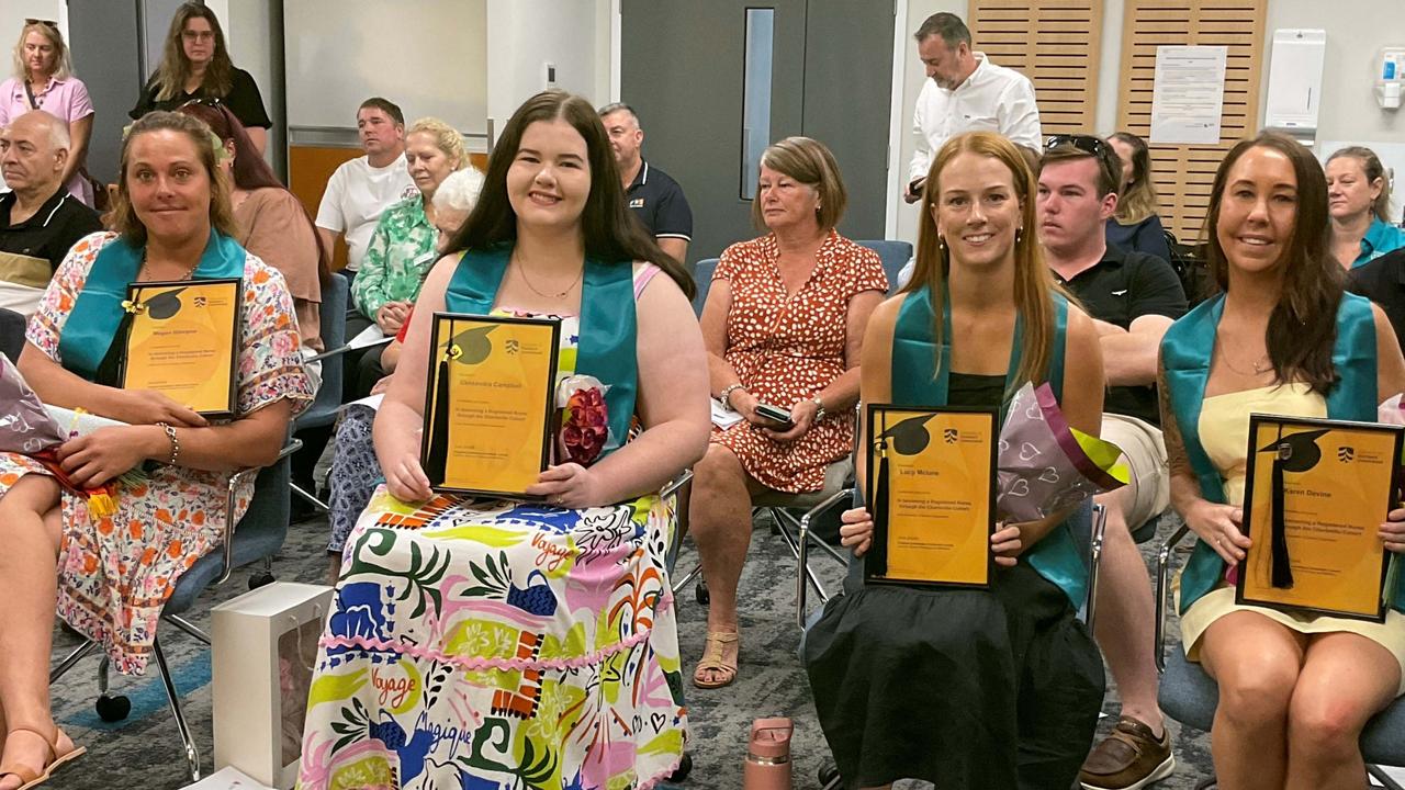 University of Southern Queensland Charleville Bachelor of Nursing (Charleville) program graduates.