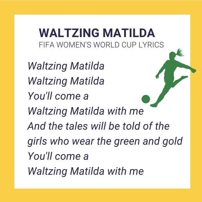 The amended lyrics to Waltzing Matilda that sparked a debate on social media. Picture: Facebook