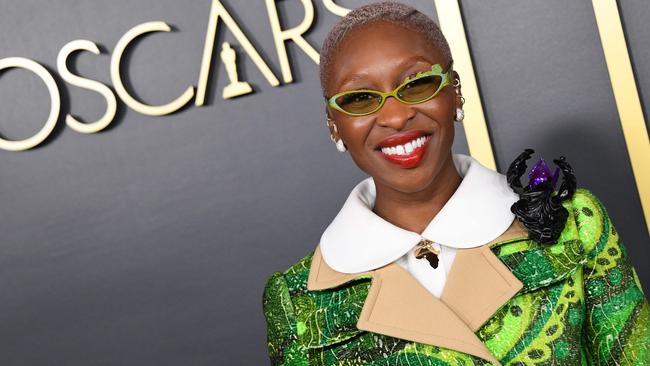 Cynthia Erivo is nominated for Best Actress in only her third screen job in Hollywood. Picture: AFP