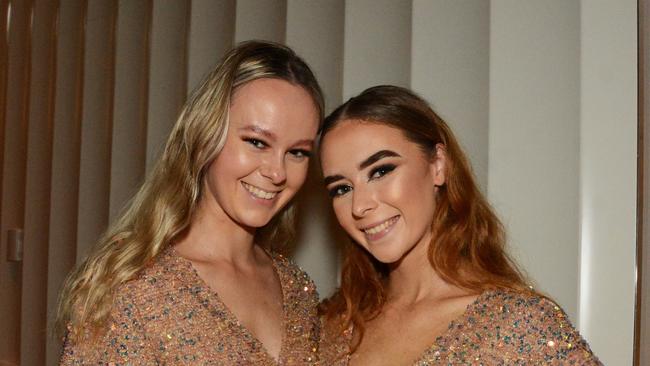 Mickillie Smith and Talia Donoghue celebrate NYE at Nineteen at The Star Gold Coast. Pic: (c) Regina King